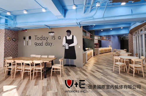 學校餐廳_台北內湖區  |作品展示|餐飲空間